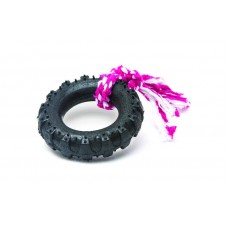 2870 - PNEU MACIÇO PVC PRETO P C/ CORDA