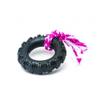 PNEU MACIÇO PVC PRETO P C/ CORDA