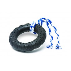 2871 - PNEU MACIÇO PVC PRETO M C/ CORDA